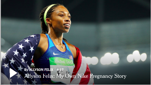 Allyson Felix Speaks Out on Maternity Protection for Women