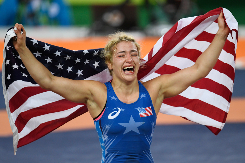 PHASE IV ATHLETE HELEN MAROULIS Makes History